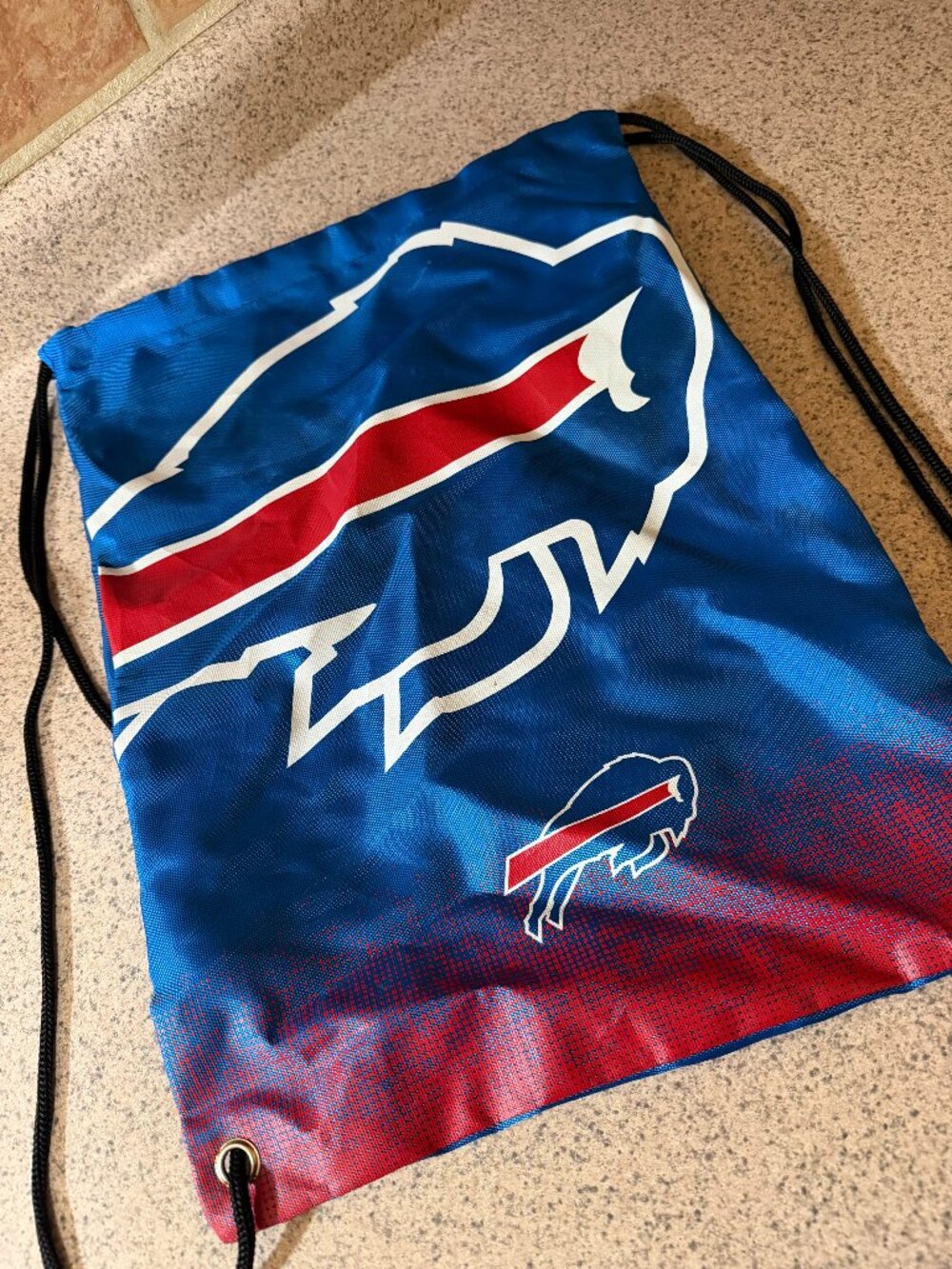 FOCO Buffalo Bills NFL Drawstring Backpack Cinch Bag